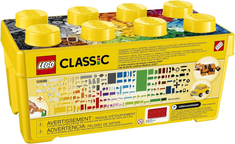 Lego Classic Medium Caja De Ladrillos con 484 piezas