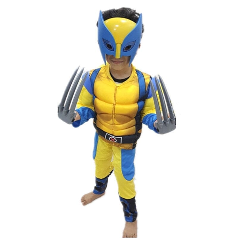 Disfraz infantil de Lobezno con Relleno